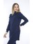 Kadın Spor Royal Fermuarlı, Cepli Tunik Eşofman Takımı - CC-6725 - 6725 4