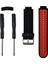 Garmin Forerunner Için Watch Band Kayışı 220 230 235 620 Siyah + Kırmızı 1