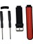 Garmin Forerunner Için Watch Band Kayışı 220 230 235 620 Siyah + Kırmızı 4