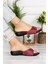 Trendyhose Claster 702 Günlük Topuk Jel Cırtlı Kadın Terlik 2