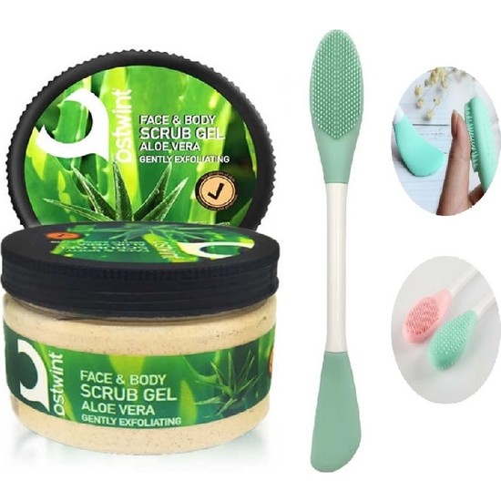 Ostwint Face Body Scrub Aloe Vera Gel Seti Fiyatı