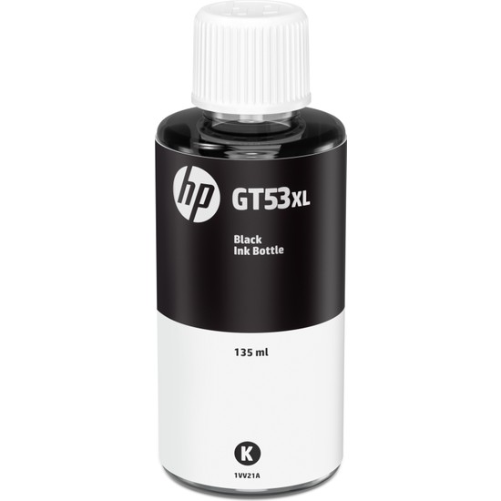 HP GT53XL Siyah Mürekkep Şişesi 1VV21AE