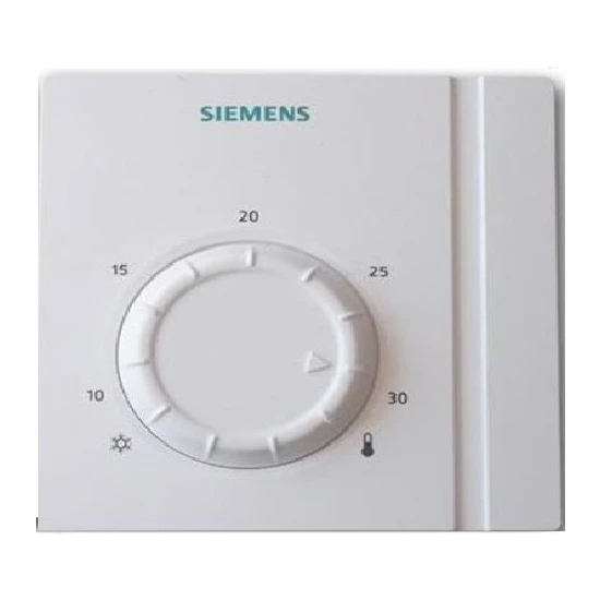 Siemens RAA21 Elektromekanik Oda Termostatı