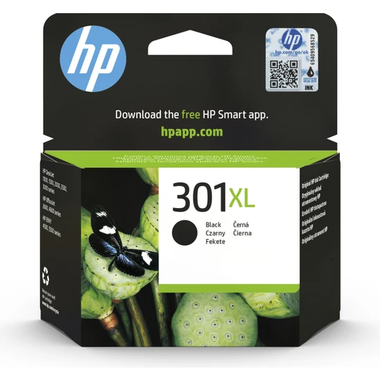 HP Orijinal 301Xl Mürekkep Kartuşu Siyah  (CH563EE)