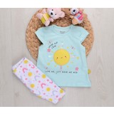 Ay Love Sun Kız Çocuk Taytlı Takım 2 Parça