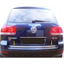 Fams Otomotiv VW Touareg Krom Bagaj Alt Çıtası 2002-2010 Paslanmaz Çelik