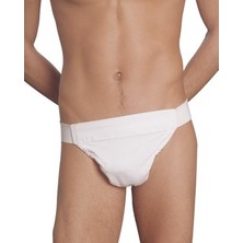 Suspansuvar Külot Sarkan Testis Toparlayıcı Suspensory Pants - Beyaz - Small 60-75 Kilo - Suspansuvar-Külot--Small 60-75 Kilo