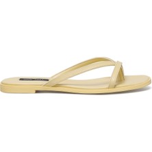 Nine West Umını 2fx Sarı Kadın Düz Terlik