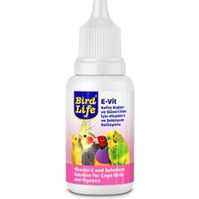 Birdlife E-Vit Vitamin E ve Selenyum Solusyonu 25 ml