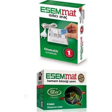 Esemmat Kablolu Otomatik Isı Kontrollü Cihaz + Hamam Böceği Yemi 12 Ay Etkili