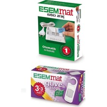 Esemmat Kablolu Otomatik Isı Kontrollü Cihaz + Güve Stop (3 Askı + 3 Çekmece)
