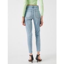 Koton Dar Kesim Yüksek Bel Dar Paça Kot Pantolon - Carmen Skinny Jean