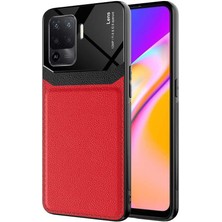 Ankacep Oppo Reno 5 Lite Kılıf Emiks Şık Tasarım Silikon Kapak