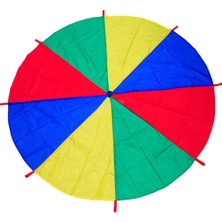 Perfeclan 6.5ft Çocuklar Play Rainbow Paraşüt 8 Kolları Açık Egzersiz Oyuncaklar - Renkli (Yurt Dışından)