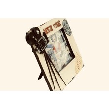 Çıpacı Kamera Sinema Detaylı Fotoğraf Resim Çerçevesi