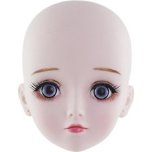 Perfeclan Bjd Bebek 1/3 Top Bebekler Baş Modeli Ile 4d Gözler Dıy Bebekler Aksesuar Kız (Yurt Dışından)