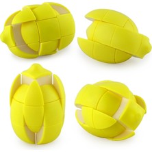 Zhkj Shop Rubik Küp Çocuk Eğitici Oyuncak - Sarı (Yurt Dışından)