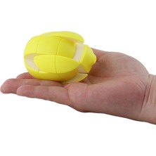 Zhkj Shop Rubik Küp Çocuk Eğitici Oyuncak - Sarı (Yurt Dışından)