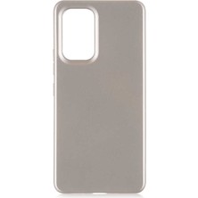 Smcase Samsung Galaxy A53 5g Kılıf Mat Korumalı Premier Mat Silikon Gold