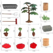 Perfeclan Çiftlik Kum Oyun Seti Oyuncak Oyuncak Peyzaj Rol Oyna Eğitici Oyuncak Çocuklar Için (Yurt Dışından)