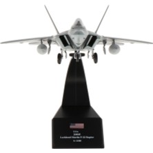 Perfeclan 1 / 100TH Diecast Alaşımlı Amerikan F-22 Avcı Raptor Uçak Modeli W / Standı (Yurt Dışından)