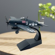 Perfeclan Metal 1/72 F6F Fighter Model Uçak Standı Ile Ofis Odası Dekor Çocuk Oyuncakları (Yurt Dışından)