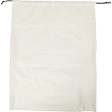 2x Ipli Toz Kapak Çanta Çanta Çanta Saklama Çantası Kılıfı Bej 40X50 cm