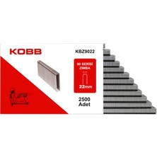 Kobb Kbz9022 22mm 2500 Adet 90 Serisi Ağır Hizmet Tipi Zımba Teli