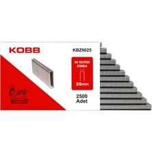 Kobb Kbz9025 25mm 2500 Adet 90 Serisi Ağır Hizmet Tipi Zımba Teli