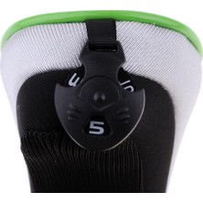 Golf Hybrid Ut Club Head Cover Headcover & Ayarlanabilir Number Tag 2 3 4 5 7 x Yeşil
