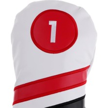 Golf Headcovers Siyah Veya Beyaz 1, 3, 5 Sürücü ve Fairway Orman Kafası Beyaz Sürücü Kapakları Kapakları