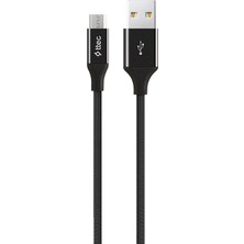 Ttec 2DK11 Ttec Alumicable Micro USB Şarj Kablosu Siyah