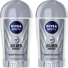 Nivea Nivea erkek Silver Protect Stick Deodorant 40 ml X2