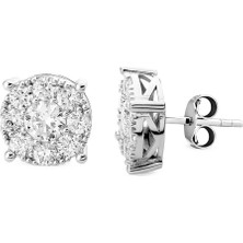 Lilarote 2.10 Ct.  Coronet Tektaş Küpe