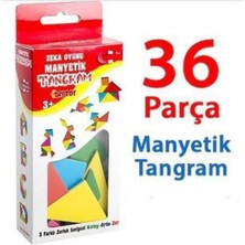 DIYTOY Dıy Toy Manyetik Tangram 36 Parça % Orjinal