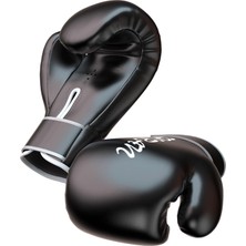 Erkek Kadın Boks Uygulaması Eğitim Eldiven Bahisçiliği Mma Delme Çanta Mitts 8oz 8oz_black