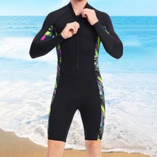 En 1.5mm Wetsuit Shorty Uv Koruma Su Sporları Yüzme Yetişkinler Için M