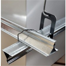 Fawori 30 x 30 cm Clip-In Metal Asma Tavan Tam Takım Alüminyum Sistemi 5 M2