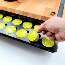 Koza Dolce Gusto Ahşap Kapsül Tutucu - 70 Bardaklık