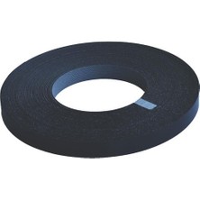 Nsp Kenar Bandı Tutkalsız Pvc 2mm 22mmx150mt Parlak Siyah