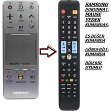 Ata Elektronik Samsung Tüm Modeller Için Dokunmatik Akıllı Smart AA59-00759A Yerine Tuşlu Model  Yedek Kumandası 1078