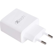 İXtech IX-CC011 Type -C USB Çift Çıkışlı 20W Güç Adaptörü