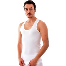 Erkek Beyaz 3 Adet Elit 1304 Spor Elasthan Atlet