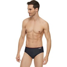 Erkek Beyaz Likralı Pamuk Kemerli Spor Slip