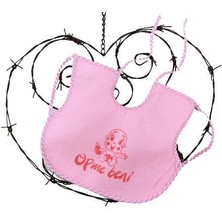 Seabubbles Öpme Beni Kız Bebek Mama Önlük 30CM x 28CM