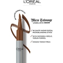 L'Oréal Paris Unbelieva Brow Micro Tatouage Kaş Kalemi - 108 Dark Brunette