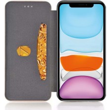 Smart Tech Apple Iphone 11 Pro Max Kart Cepli Lüx Cüzdan Kılıf