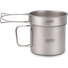 Lixada Ultralight Titanium Cookset Açık Kamp Tencere (Yurt Dışından)