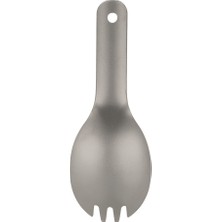 Lixada Kısa Saplı Titanyum Spork Ultralight Çocuk Bebek (Yurt Dışından)