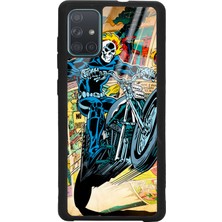 Spoyi Samsung A71 Hayalet Sürücü Tasarımlı Glossy Telefon Kılıfı